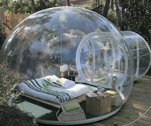 Transparentes Zelt, Bubble House