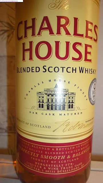 The Charles House Blended Scotch Whisky oak cask matured